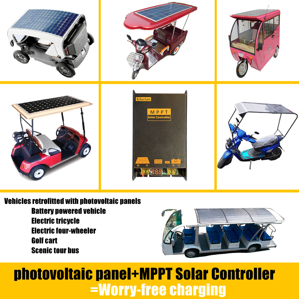 520W Boost MPPT Solar EV Charger Controller