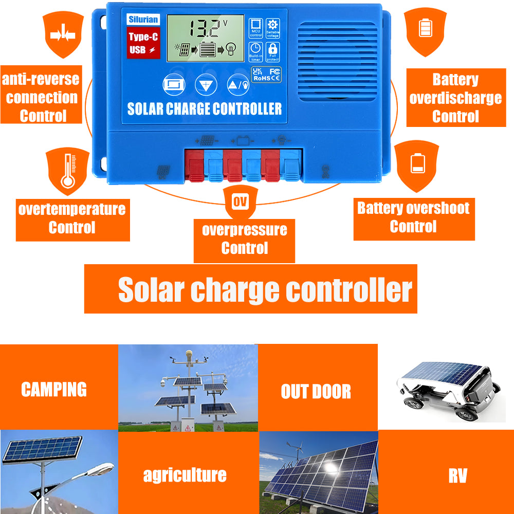 Solar Charge Controller 12V 30A