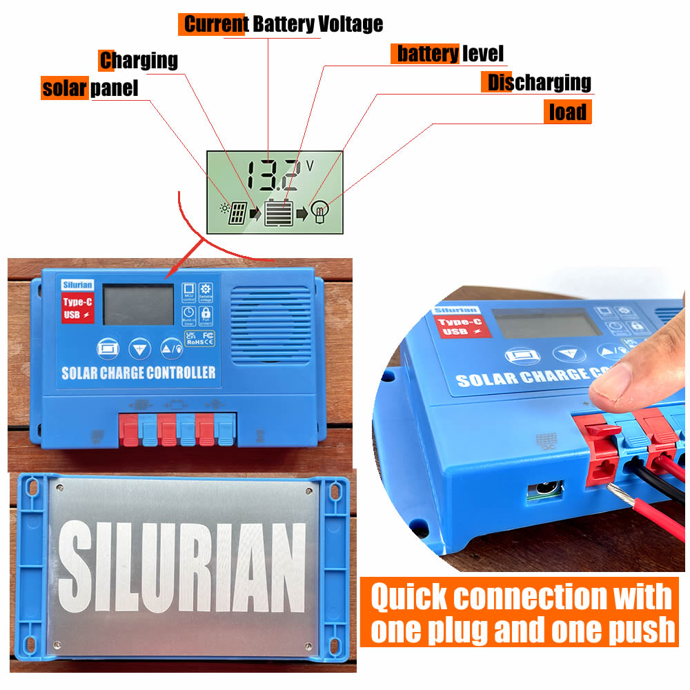 Solar Charge Controller 12V 30A
