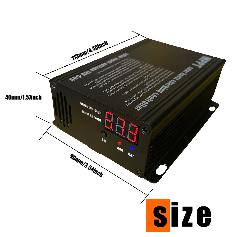 12A Boost MPPT Solar Charge Controller